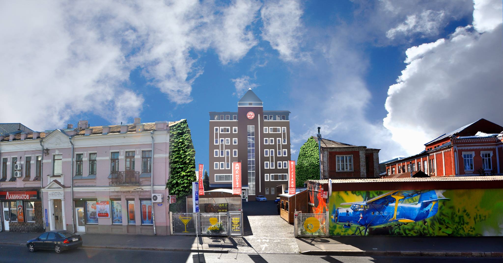 AN-2 hotel&amp;restaurant